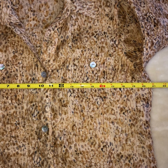 Ruby Rd. Printed Button Down - Picture 6 of 7